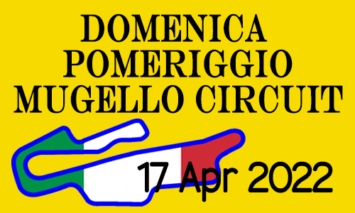 17.04.2022 - Domenica Pomeriggio ITA